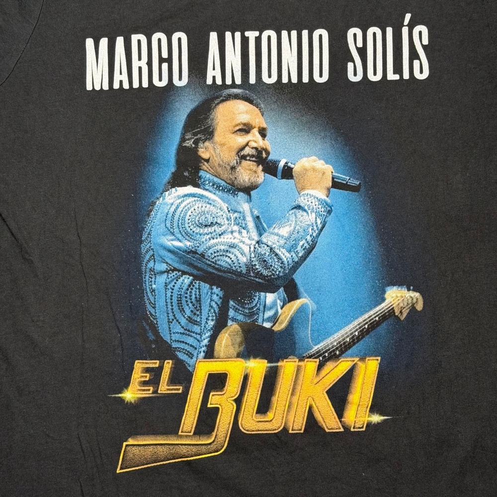 Marco‎ Antonio Solís from Los Bukis Mexican concert tour music shirt